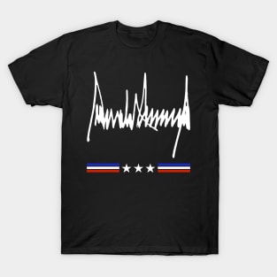 Donald Trump Signature T-Shirt T-Shirt